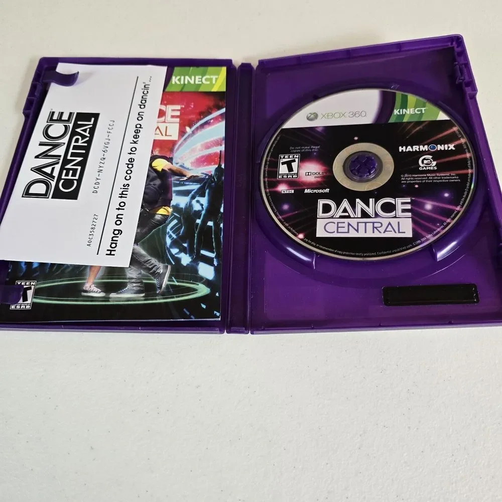 XBOX 360 DANCE CENTRAL GAME‎